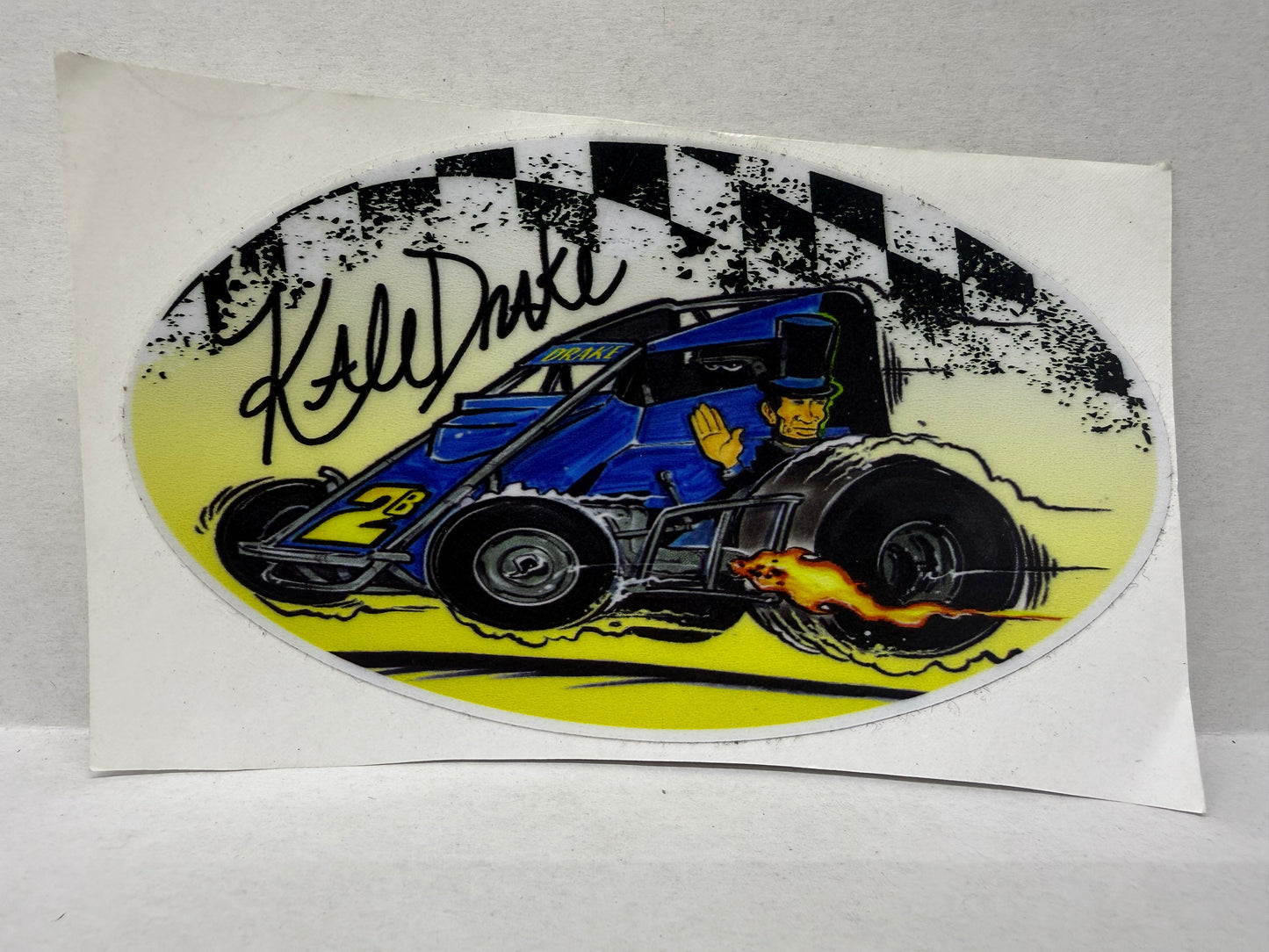 2B Sprint Car Sticker