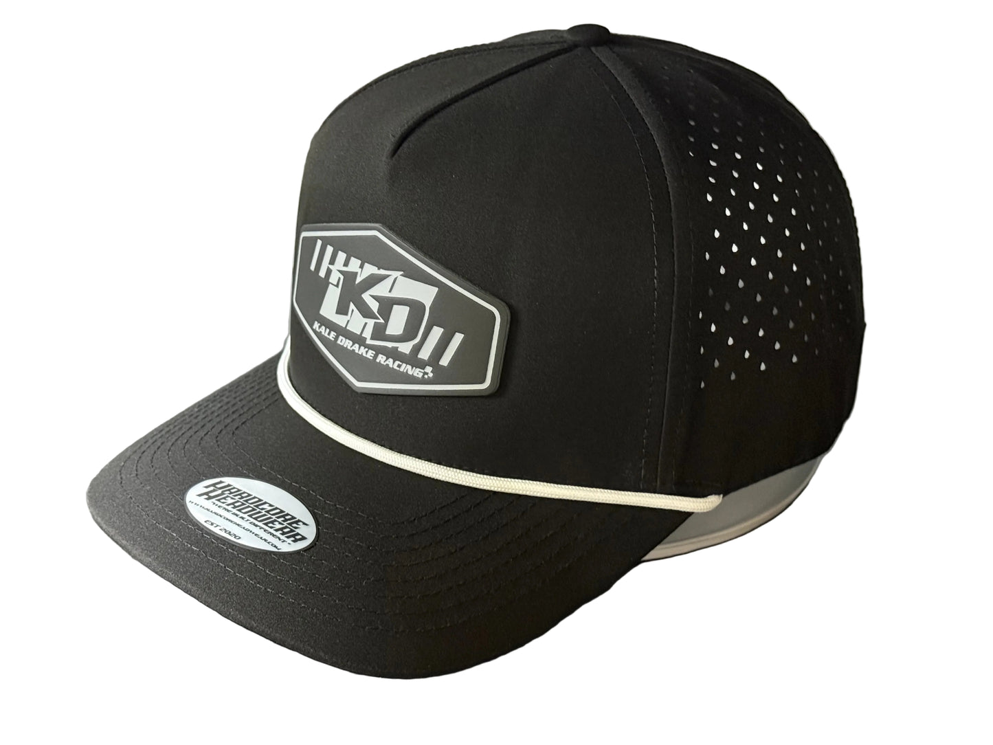 KD x HCH HATS GREY LEATHER PATCH