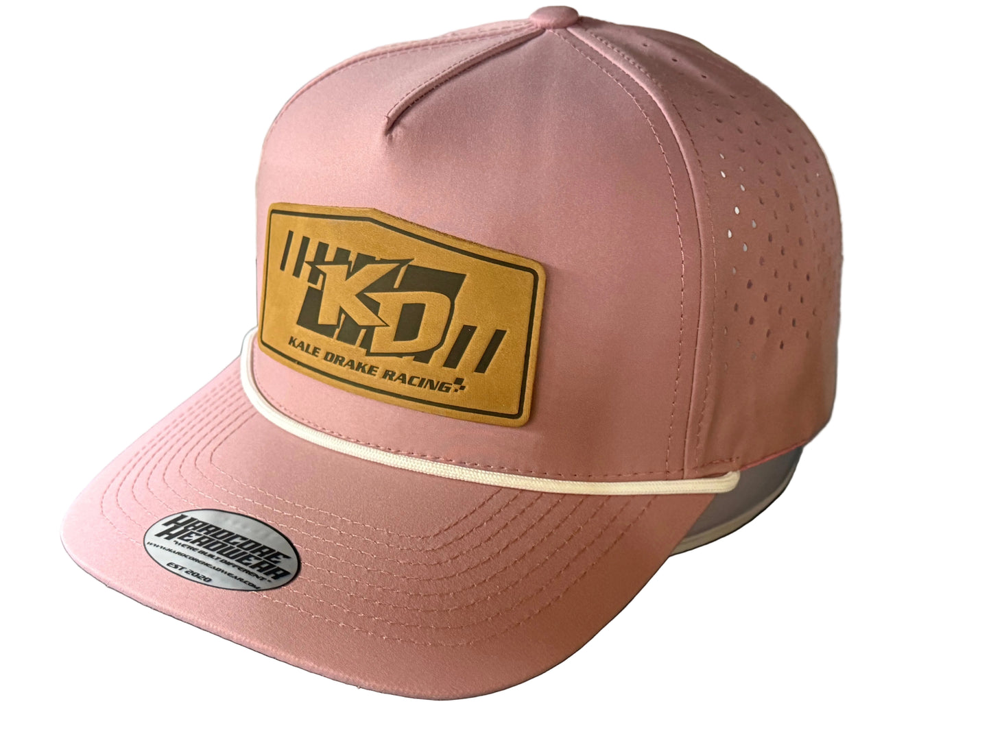KD x HCH HATS BROWN LEATHER PATCH
