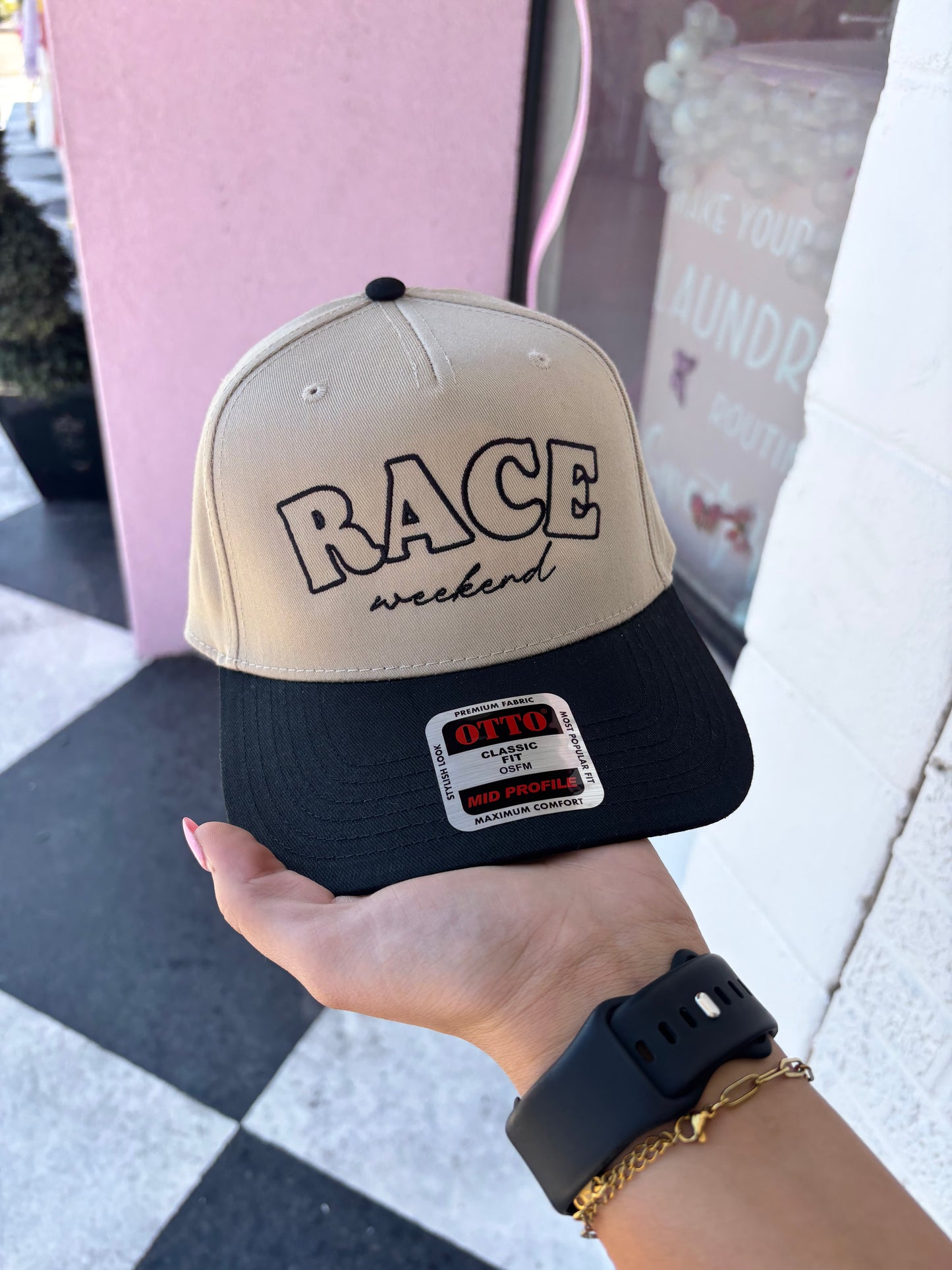 RACE WEEKEND TRUCKER HAT