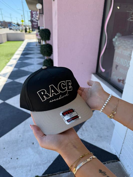 RACE WEEKEND TRUCKER HAT