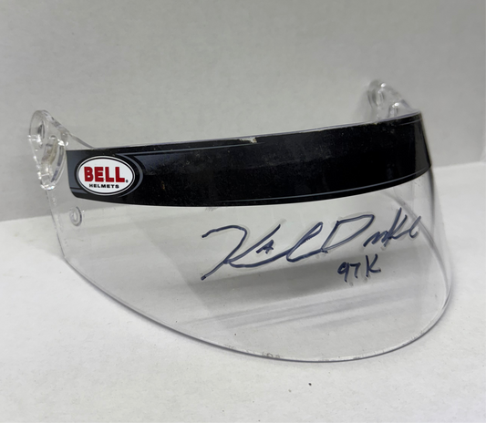 KD Race-Worn Visor Signed
