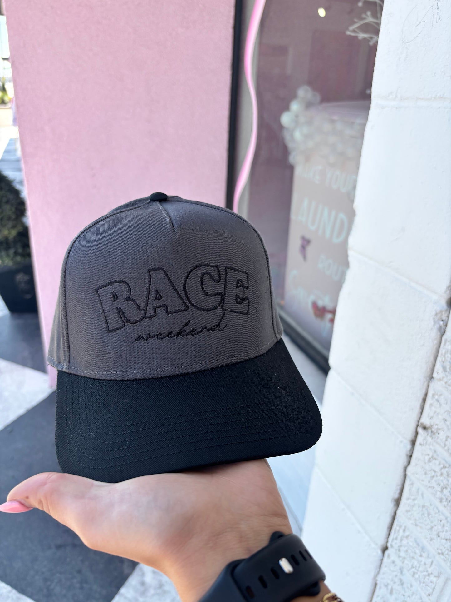 RACE WEEKEND TRUCKER HAT
