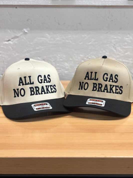 All Gas No Brakes Trucker hats
