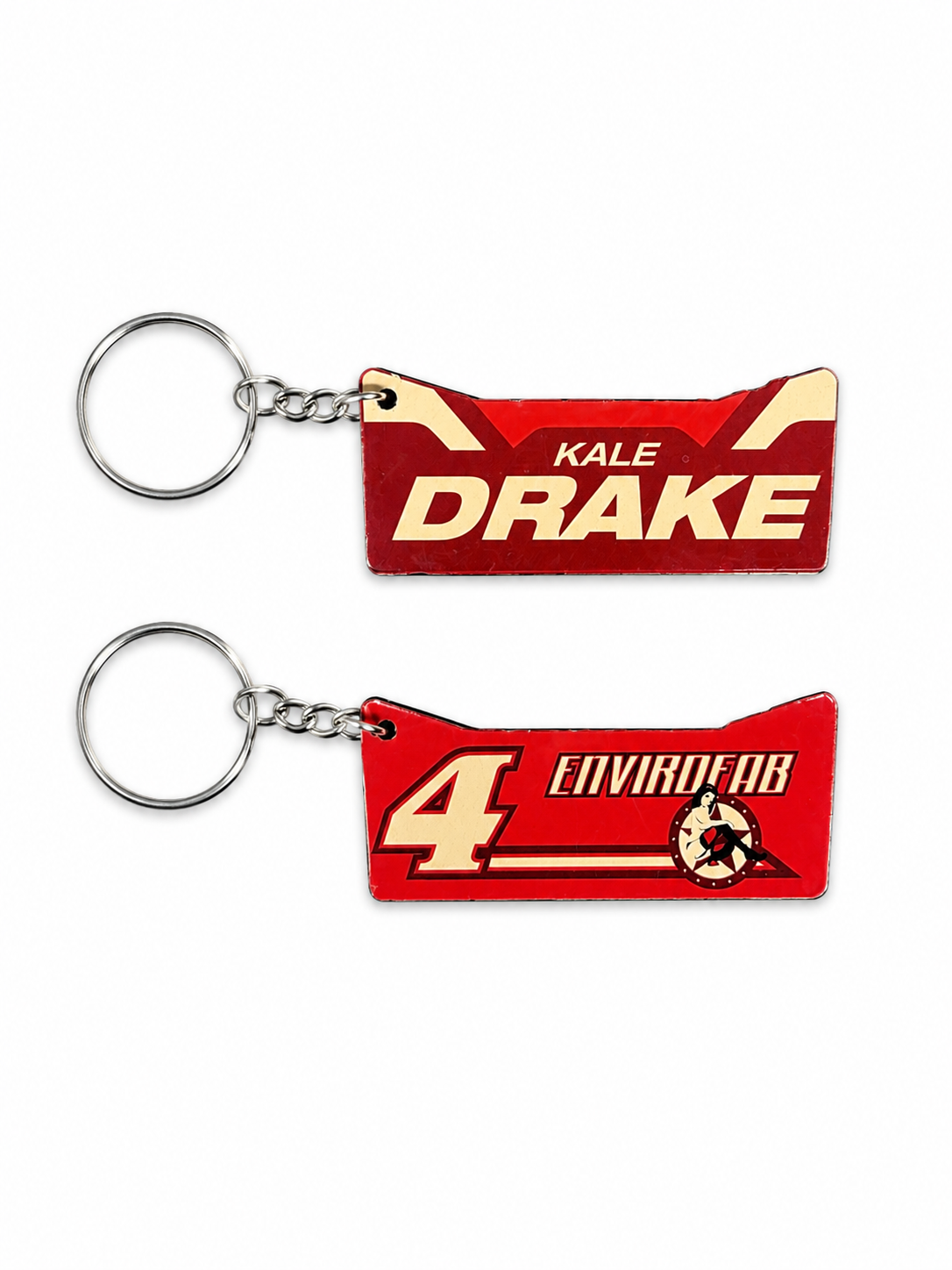 Visor Keychain (double sided)