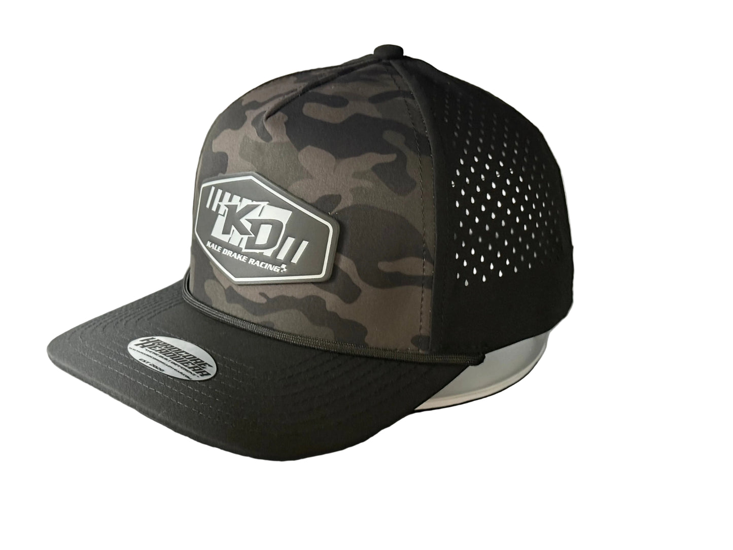 KD x HCH HATS GREY LEATHER PATCH