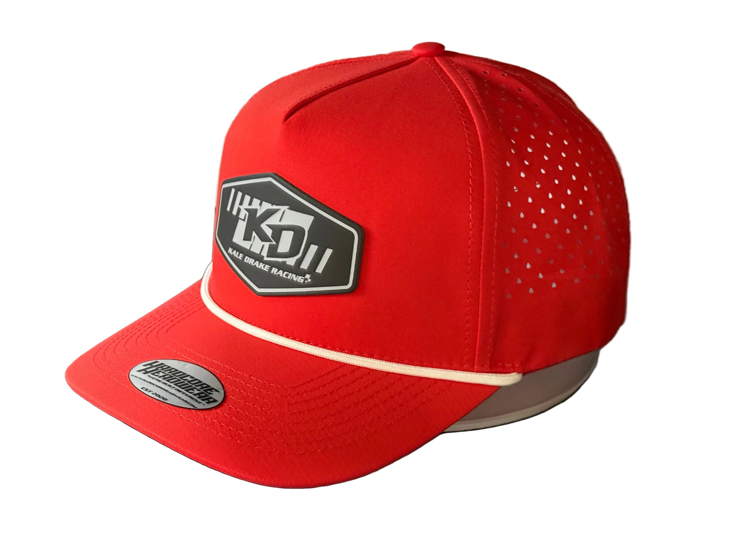 KD x HCH HATS GREY LEATHER PATCH