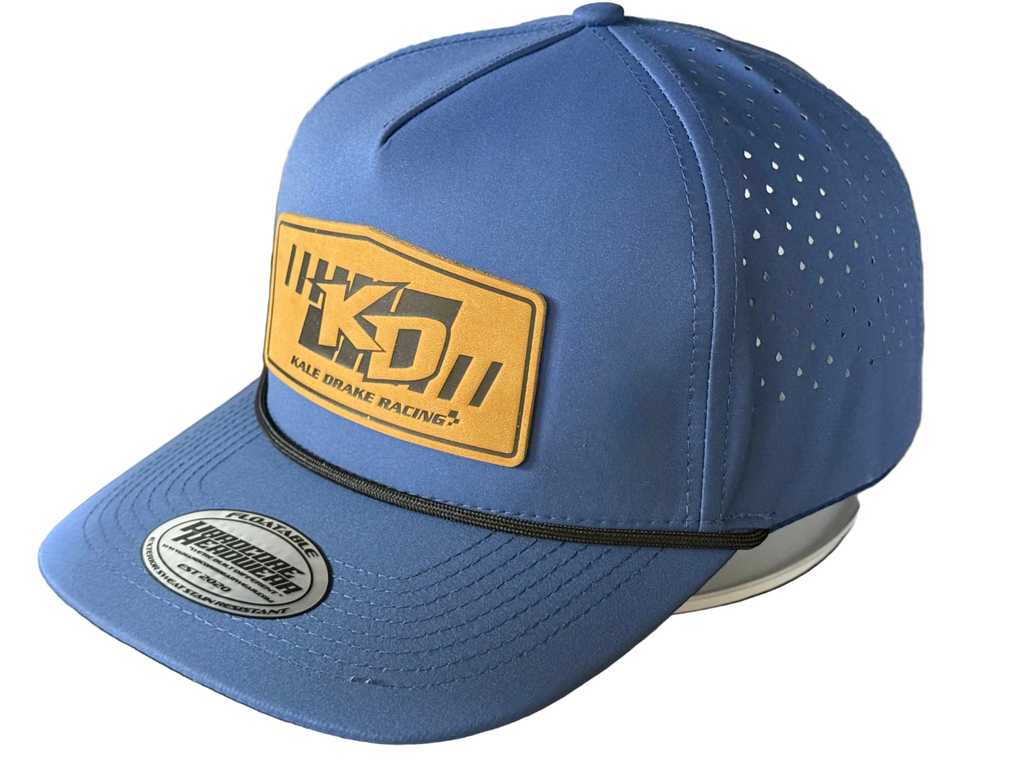 KD x HCH HATS BROWN LEATHER PATCH